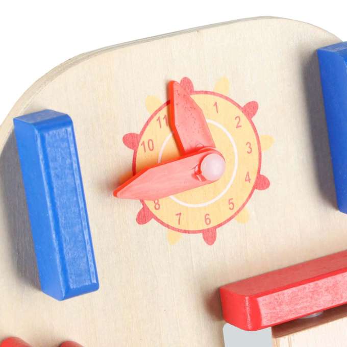 Push toy for children wooden walker educational cube 6-in-1