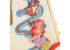 Push toy for children wooden walker educational cube 6-in-1 12