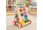 Push toy for children wooden walker educational cube 6-in-1 4