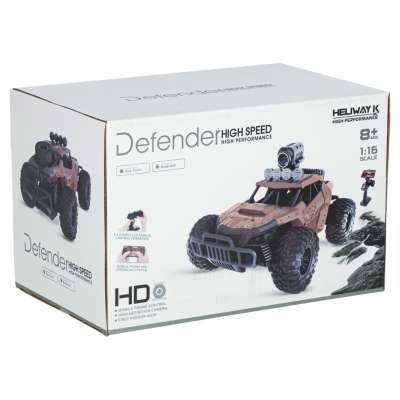 RC off-road drift car 20 km/h brown