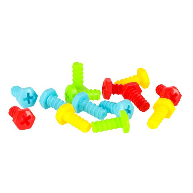 Screwdriver drill screws construction blocks 237 pieces