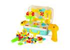 Screwdriver drill screws construction blocks 258 elements 6