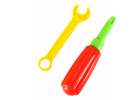 Screwdriver drill screws construction blocks 261 elements 12