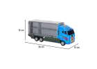 Transporter truck TIR launcher + metal cars police 11