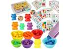 Educational bears learning to count montessori 44el. 1