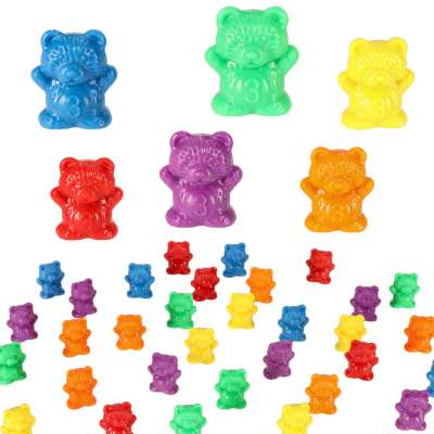 Educational bears learning to count montessori 44el.