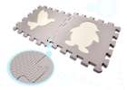 Foam puzzle mat/baby playpen 36el. gray-ecru 5