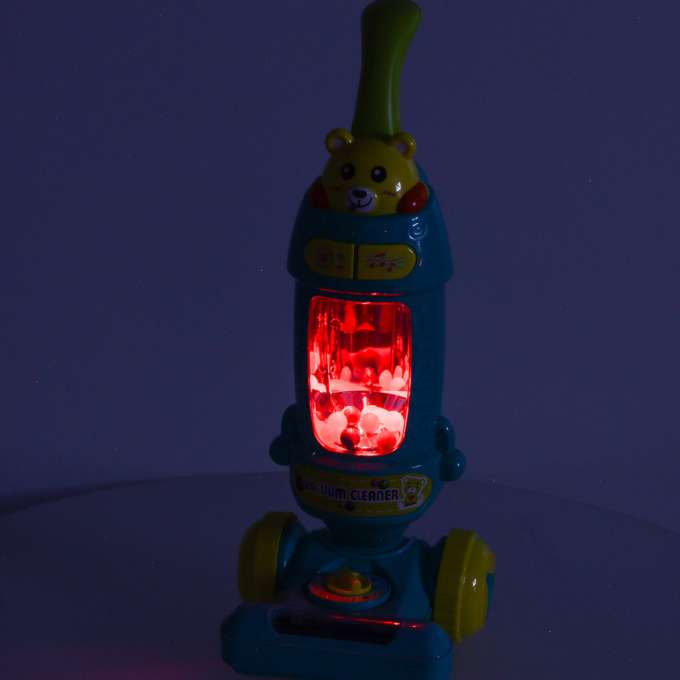 Interactive vacuum cleaner for kids with sound