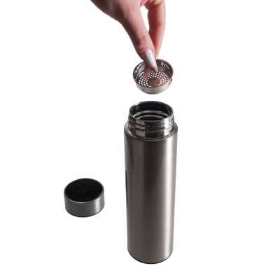 Kubek bidon termiczny termos smart LED 500ml srebrny