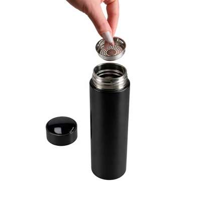 Kubek termiczny termos smart LED 500ml czarny