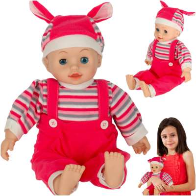 Lalka Maja bobas płacze śmieje się mówi 40cm