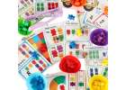 Misie edukacyjne nauka liczenia montessori 44el. 8