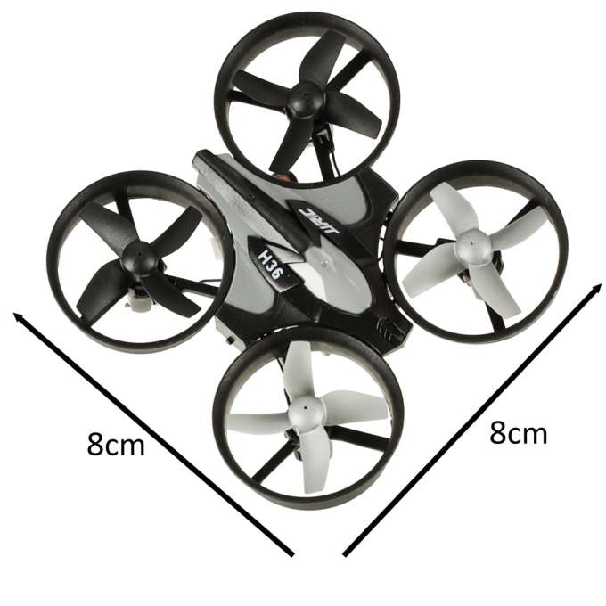 Remote control RC drone JJRC H36 mini 2.4GHz 4CH 6 axis black