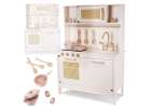 Retro MDF wooden kitchen with BOHO accessories 11