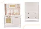 Retro MDF wooden kitchen with BOHO accessories 8