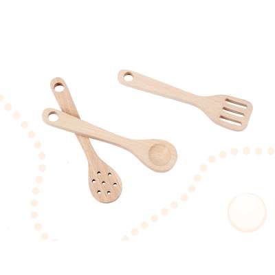 Retro MDF wooden kitchen with BOHO accessories