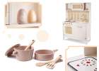 Retro MDF wooden kitchen with BOHO accessories 13
