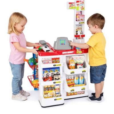 Store for children supermarket stall shopping cart accessories