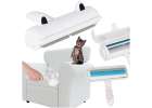 White and blue coat cleaning brush 1