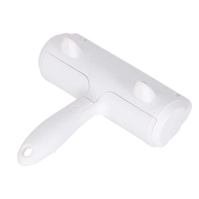 White and blue coat cleaning brush