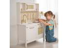 Wooden kitchen for kids mdf retro with accessories boho 100cm 19