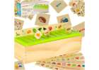 Wooden sorter puzzle match pictures 1
