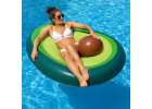 Avocado inflatable swimming mattress with ball seed 150x115 cm XL 8