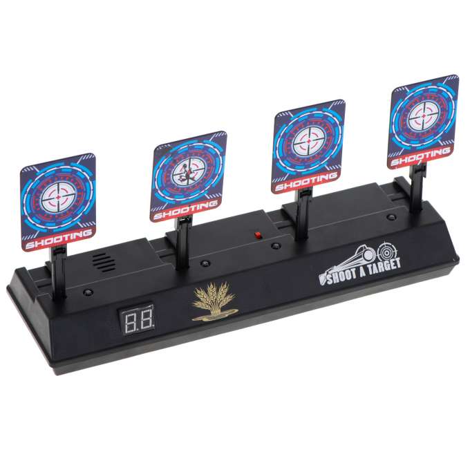 Electronic target for shooting digital 4 targets