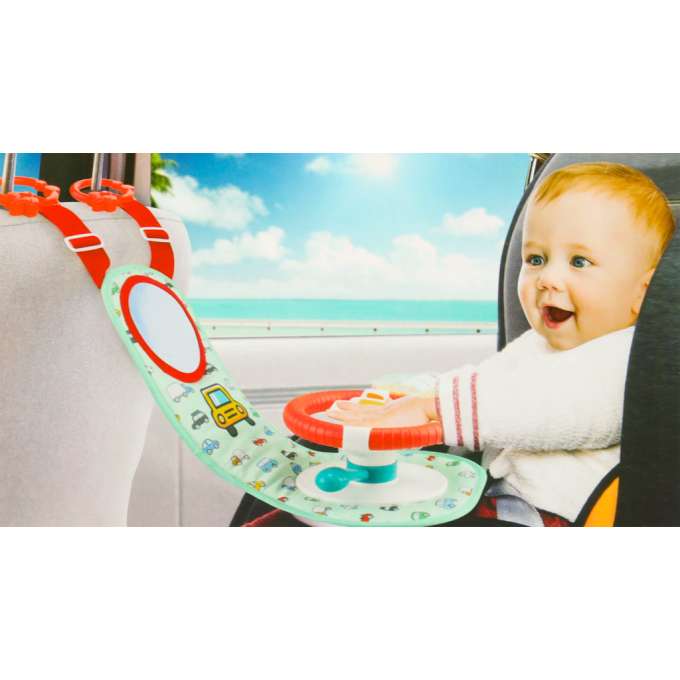 Interactive steering wheel for car with sound