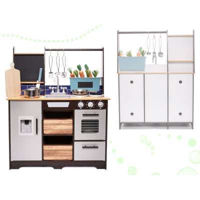 Kuchnia drewniana MDF z akcesoriami LOFT XXL 96cm