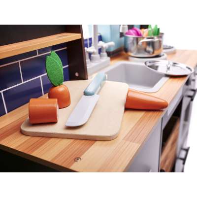 Kuchnia drewniana MDF z akcesoriami LOFT XXL 96cm
