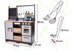 MDF wooden kitchen with accessories LOFT XXL 96cm 3
