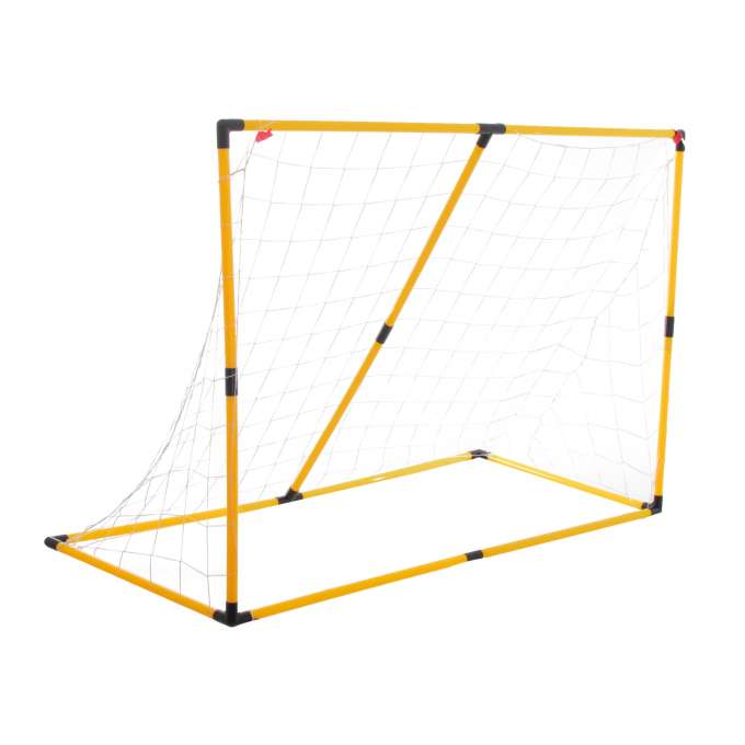 Soccer goal training mat with accessories