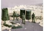 Soldiers military base figures set 114el. 10