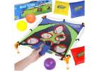 Toss to the target with bags darts skill game 1