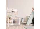 Toy wooden kitchen for children mdf modern classic accessories 82cm 13