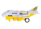 Aircraft transporter with construction cars side/front 4