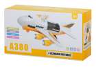 Aircraft transporter with construction cars side/front 10