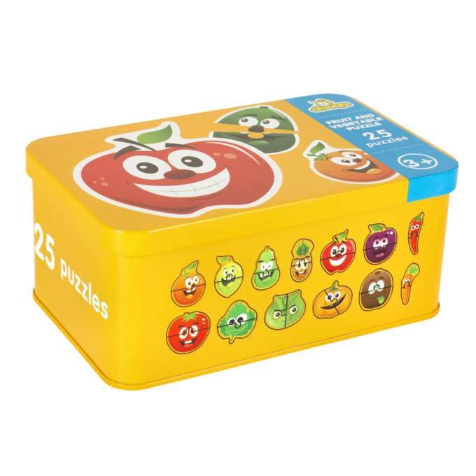 Canned fruit/vegetable puzzle 25 puzzles