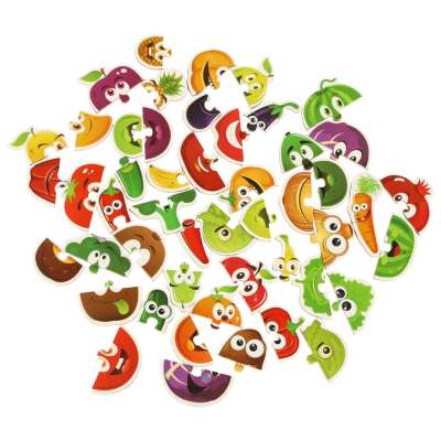 Canned fruit/vegetable puzzle 25 puzzles