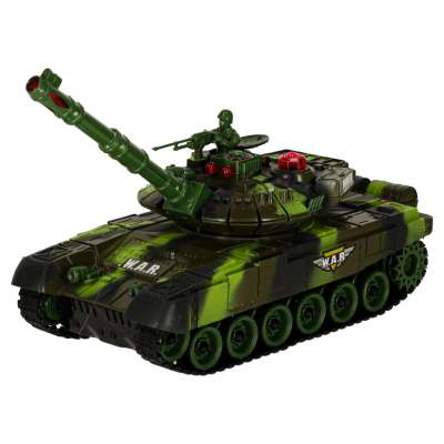 Czołg zdalnie sterowany na pilota RC War Tank 9993 2.4 GHz kamuflaż leśny