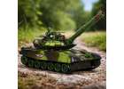 Czołg zdalnie sterowany na pilota RC War Tank 9993 2.4 GHz kamuflaż leśny 13