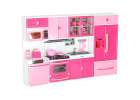 Doll furniture kitchen 4 segments LED sounds 3