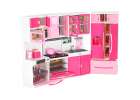 Doll furniture kitchen 4 segments LED sounds 5