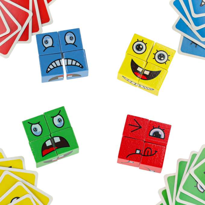 Face-changing creative challenge blocks