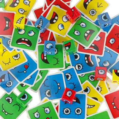 Face-changing creative challenge blocks