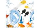 Full folding snorkel mask L/XL blue 1