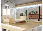 LULILO Domek dla lalek drewniany apartament Ikonka boho  15