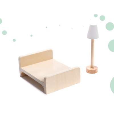 LULILO dollhouse wooden apartment Icon boho