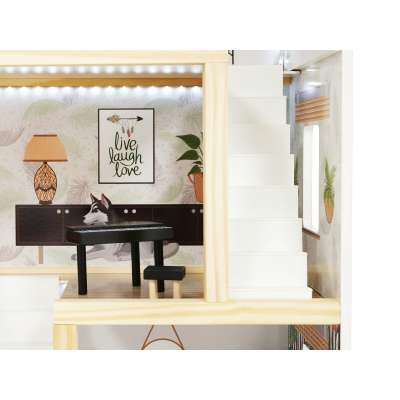 LULILO dollhouse wooden apartment Icon boho